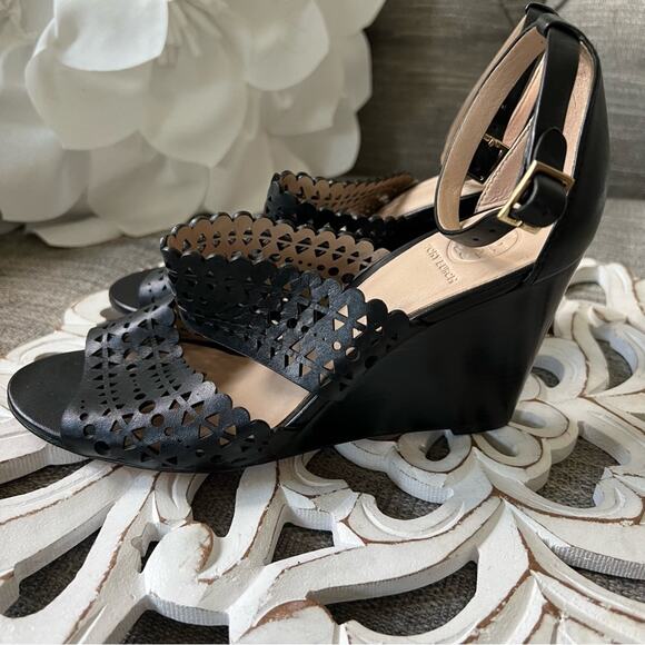 Tory Burch Wedge Heels Sandals Shoes Women’s 6 - Picture 7 of 10